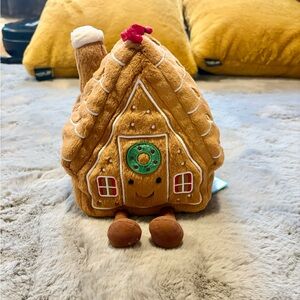 Jellycat Gingerbread House BNWT
